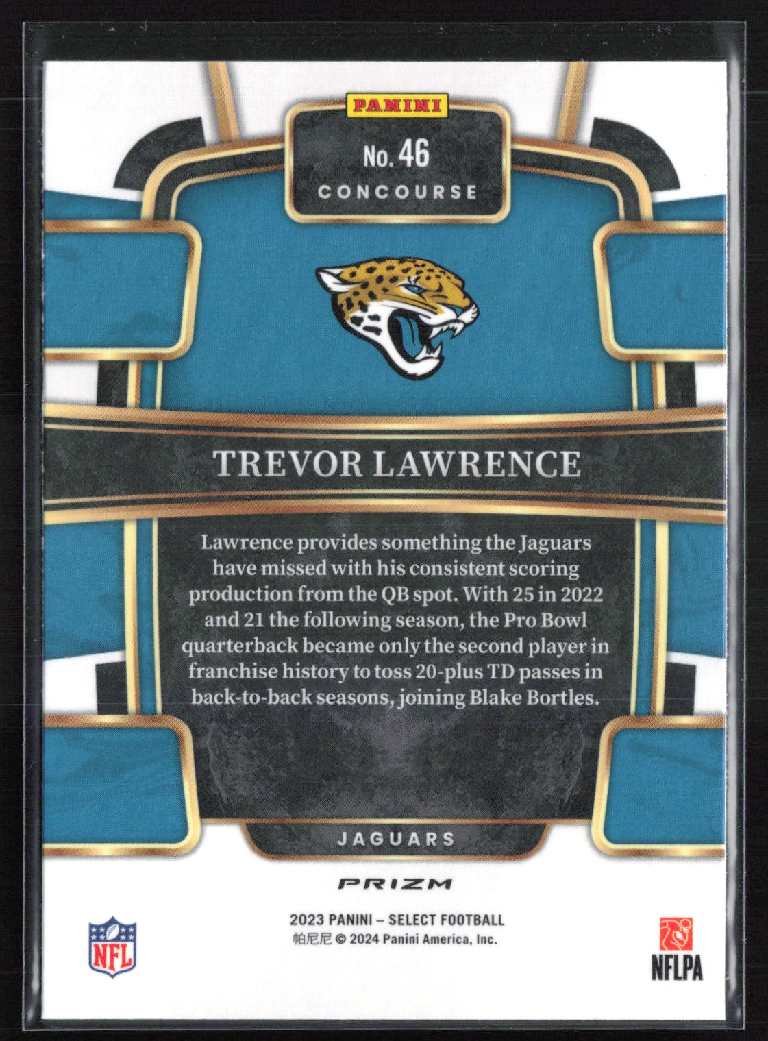 Trevor Lawrence Silver