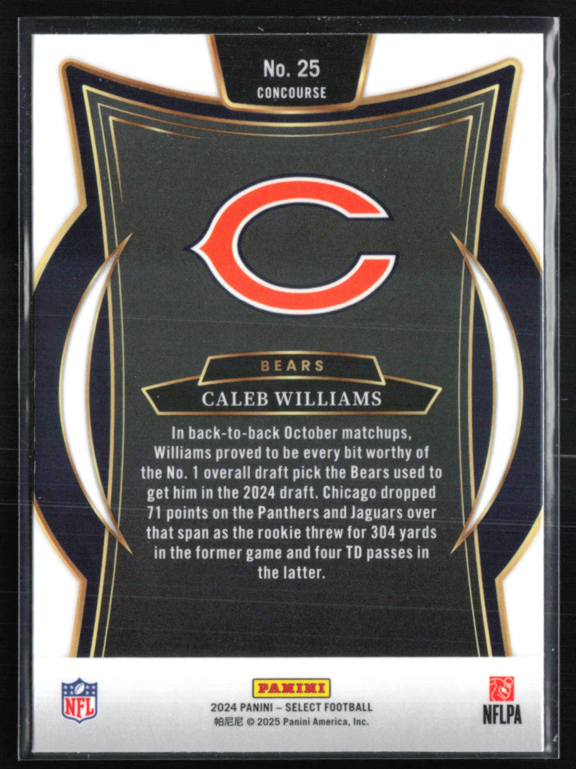 Caleb Williams RC Concourse