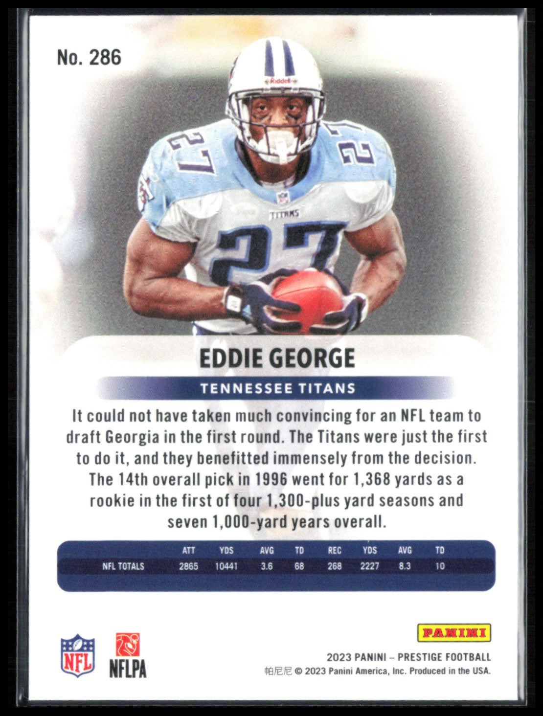 Eddie George Xtra Points