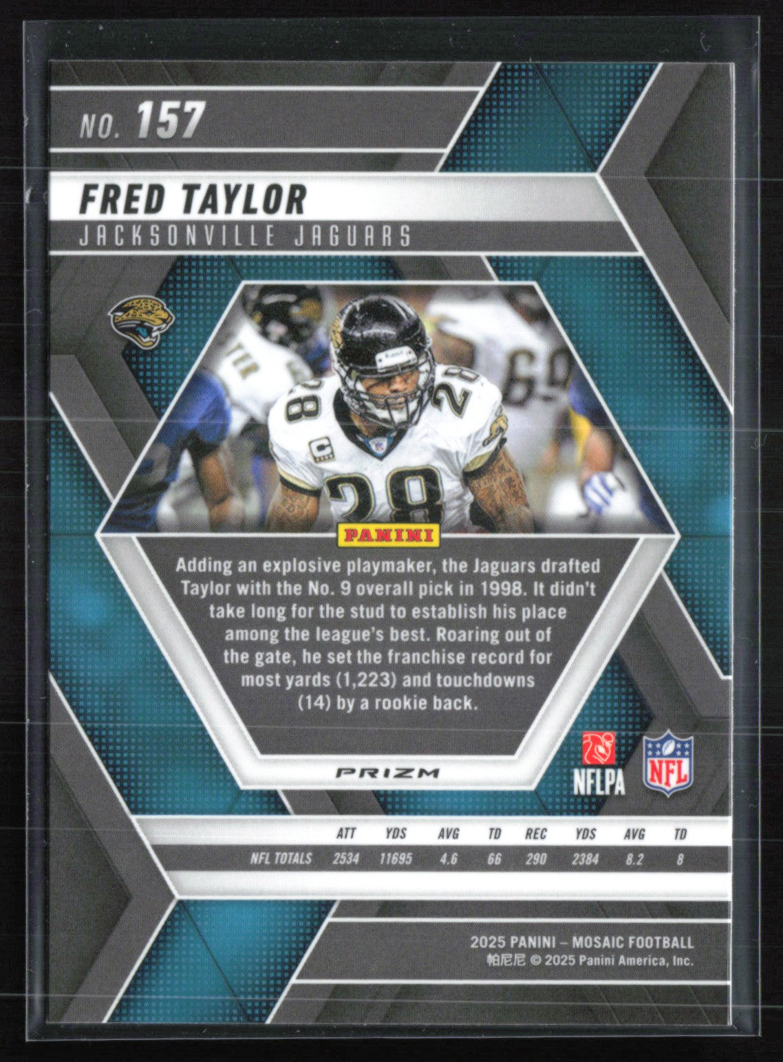 Fred Taylor Green Mosaic