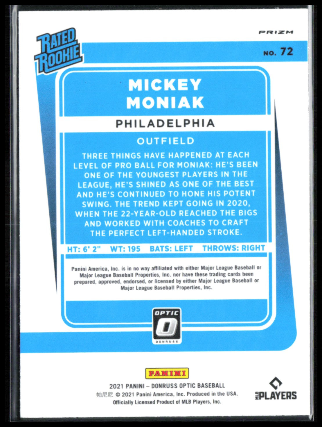 Mickey Moniak RC Holo