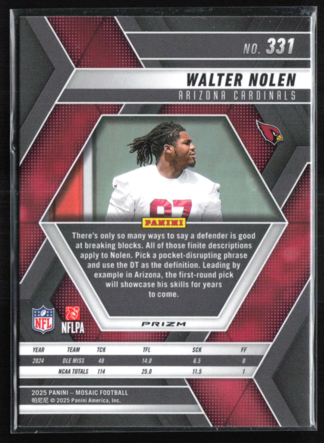 Walter Nolen RC Red White