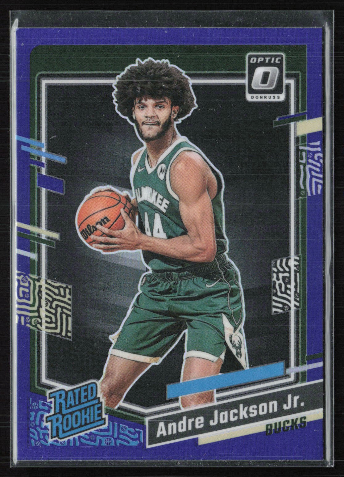 Andre Jackson Jr. RC Purple Holo