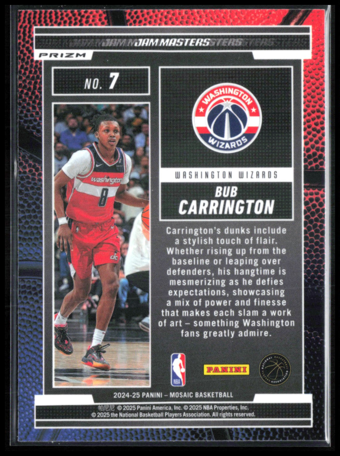 Bub Carrington RC Mosaic Prizm