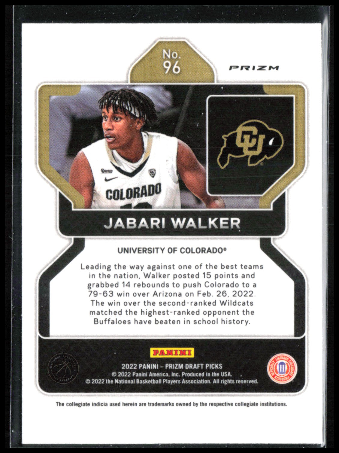 Jabari Walker RC Purple Wave