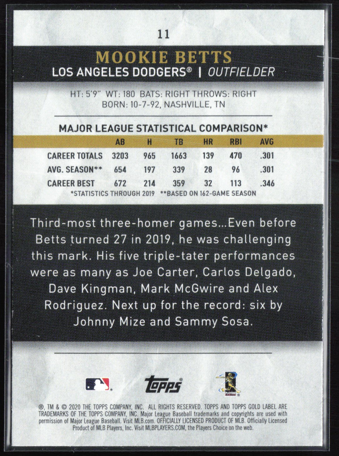 Mookie Betts Class 2