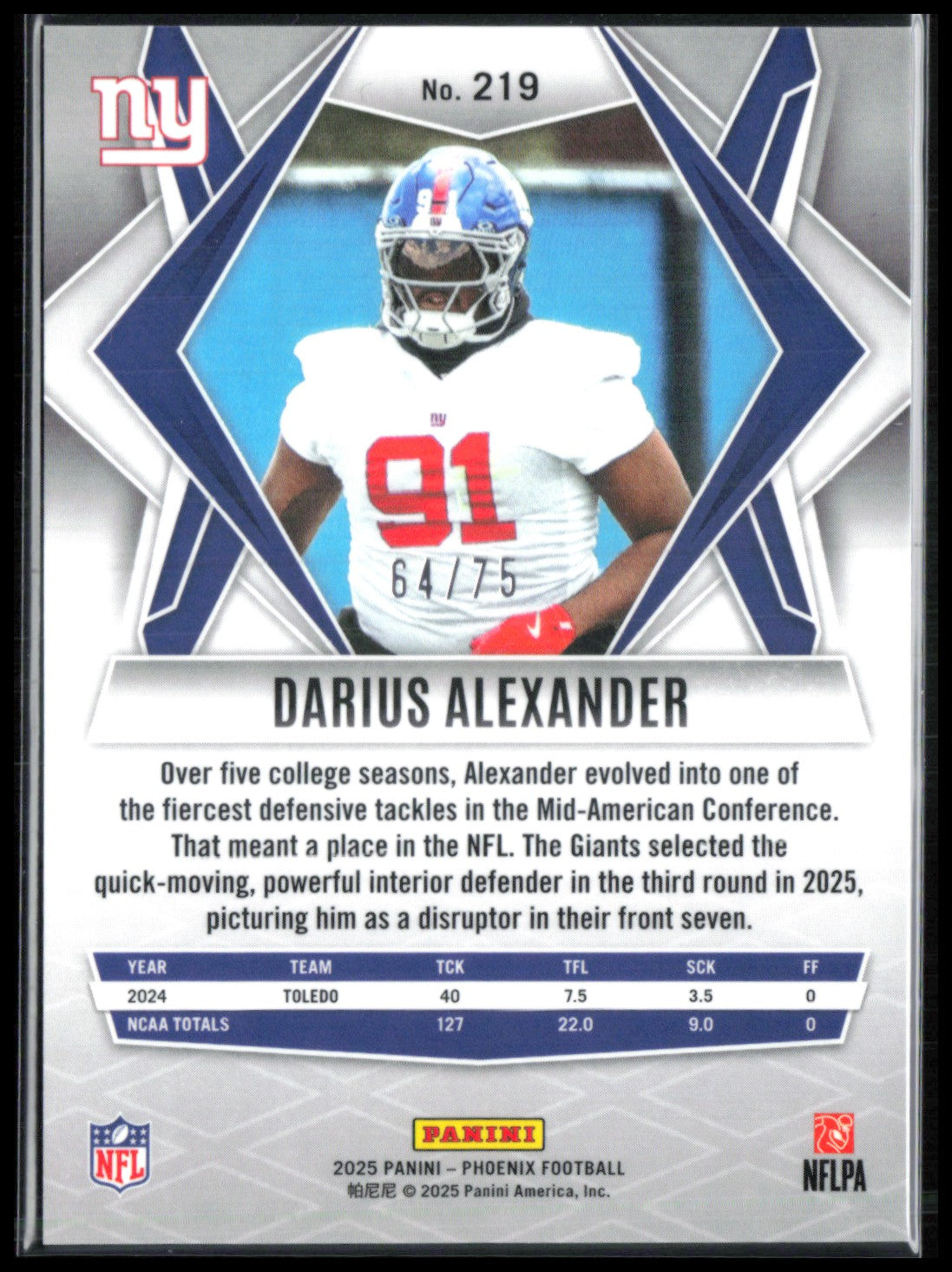 Darius Alexander RC Lava /75