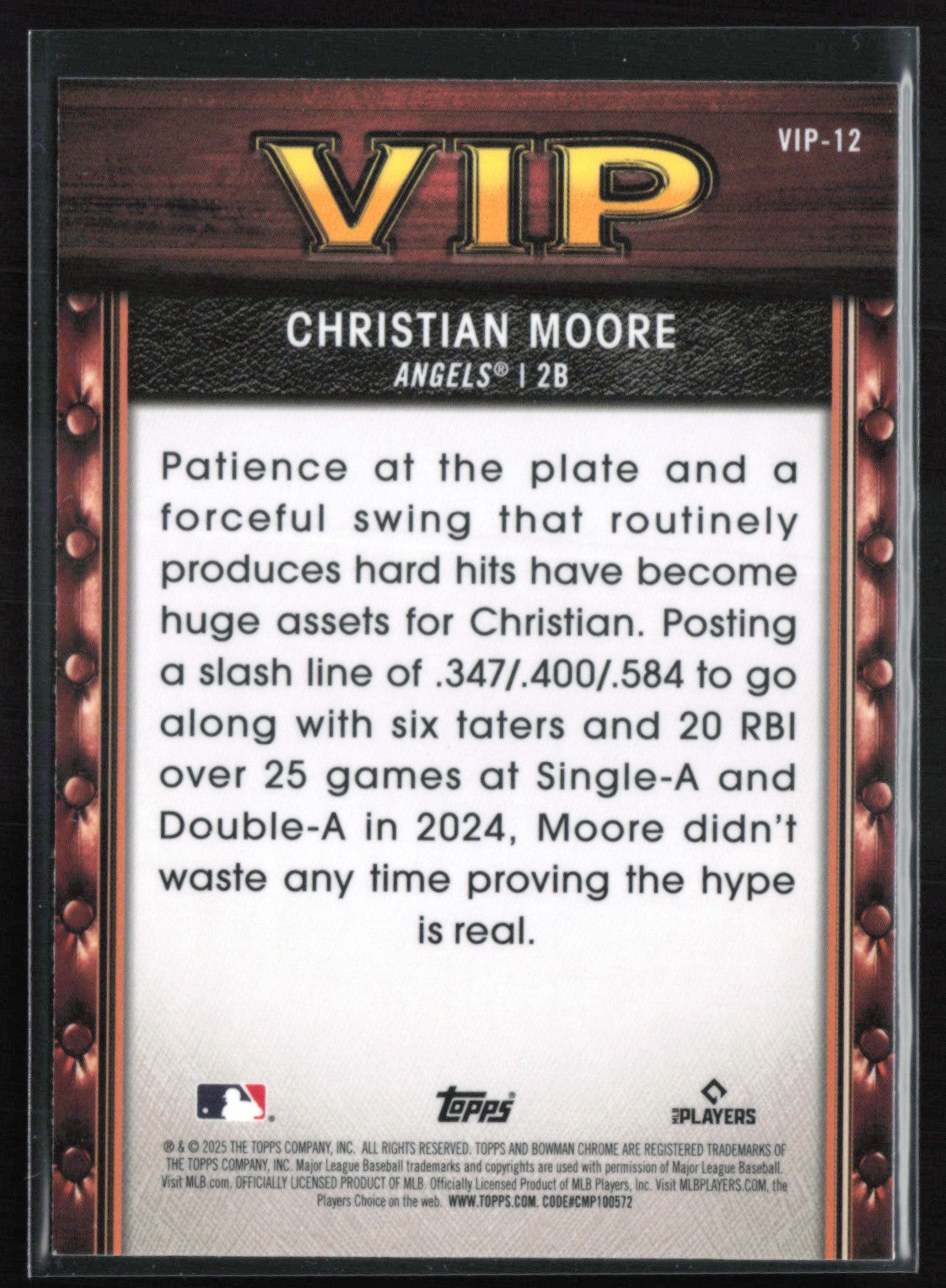 Christian Moore VIP