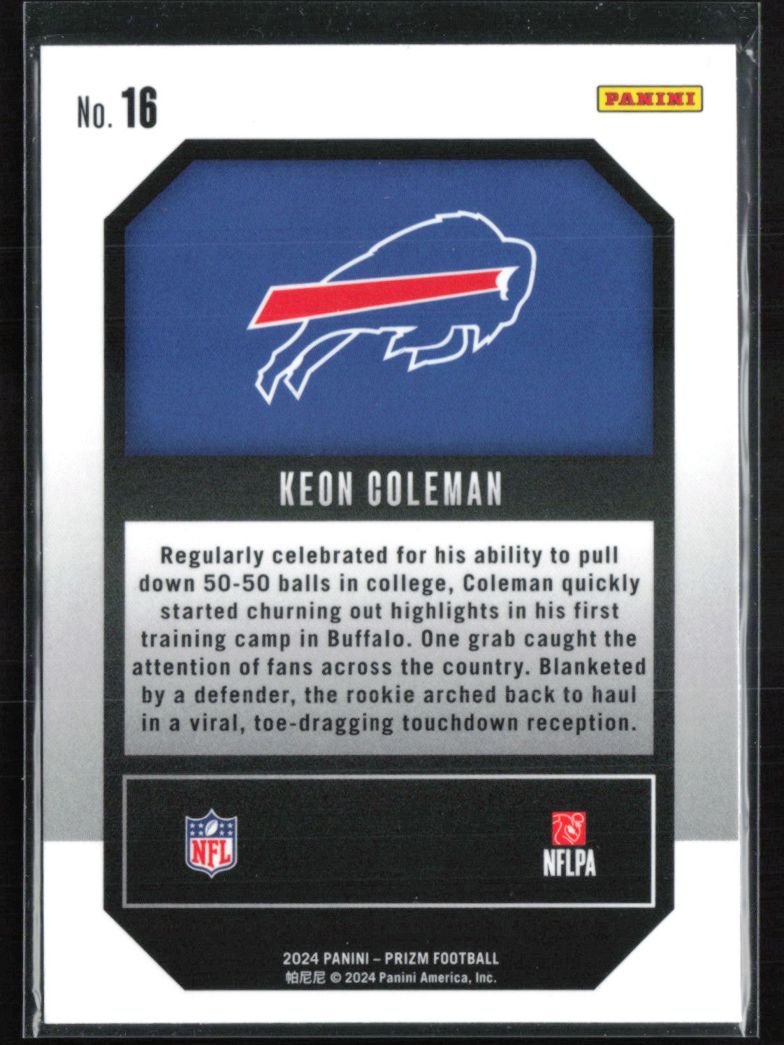Keon Coleman RC Emergent