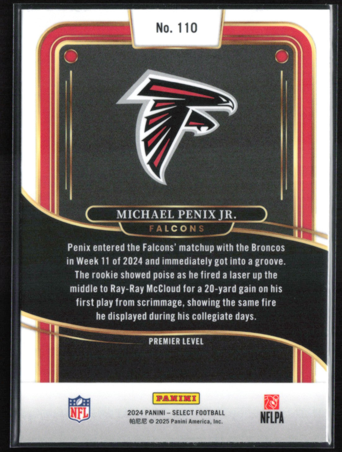 Michael Penix Jr. RC Premier Level