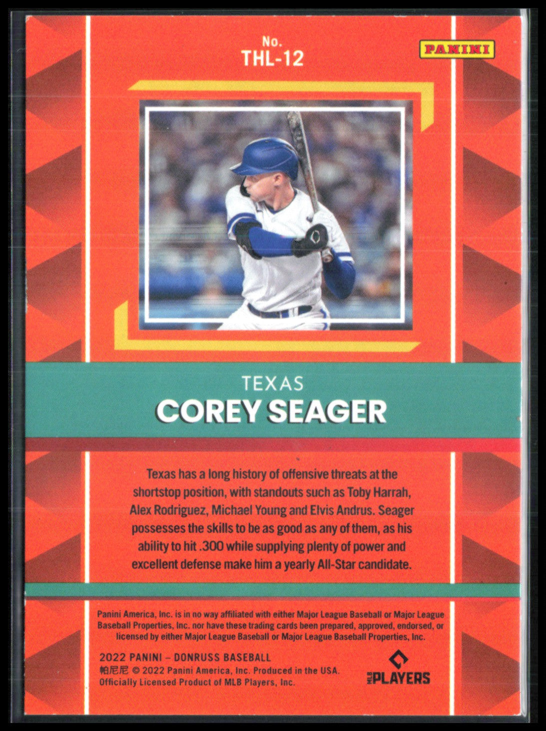 Corey Seager /149 The Hit List