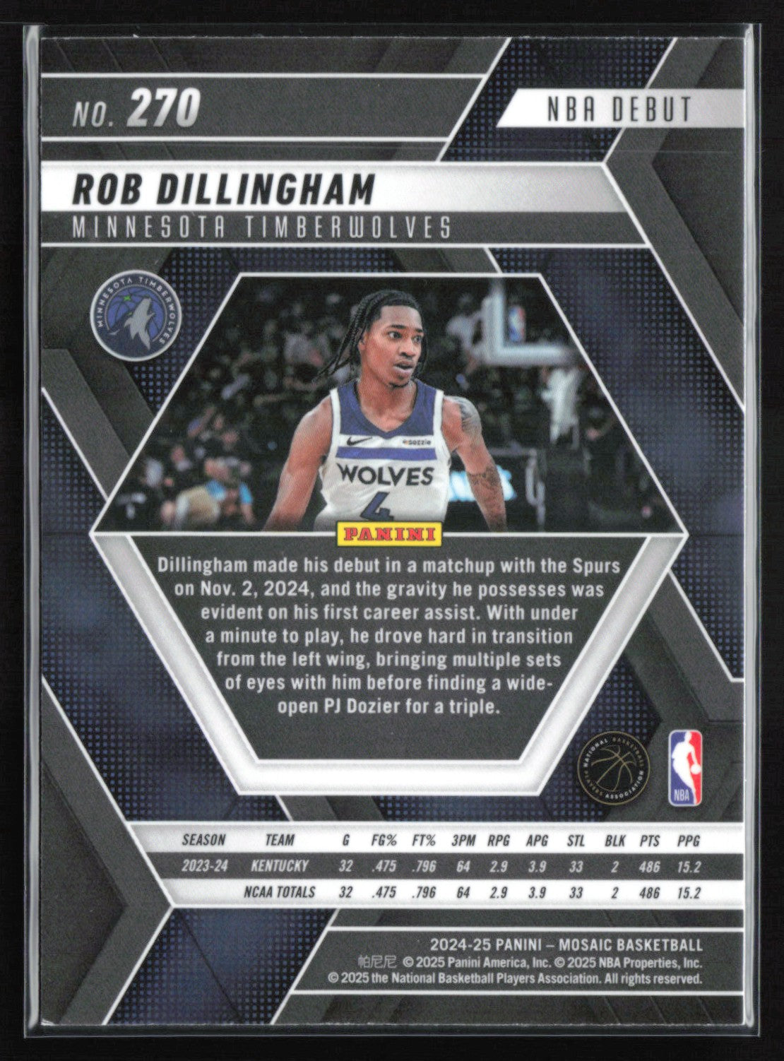 Rob Dillingham RC