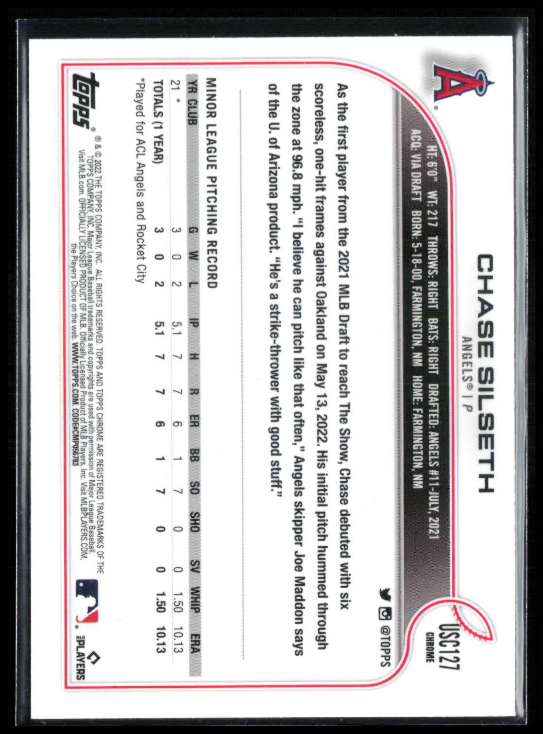 Chase Silseth RC Purple