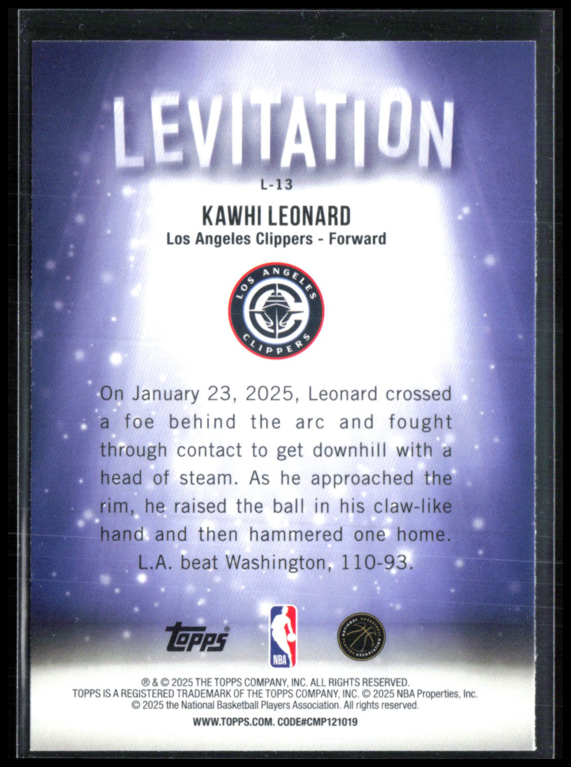 Kawhi Leonard Levitation