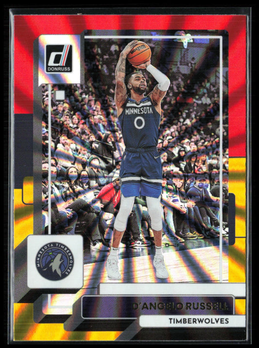 D'Angelo Russell Red Yellow Laser