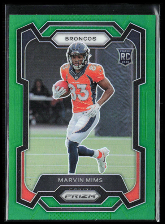 Marvin Mims RC Green Prizm