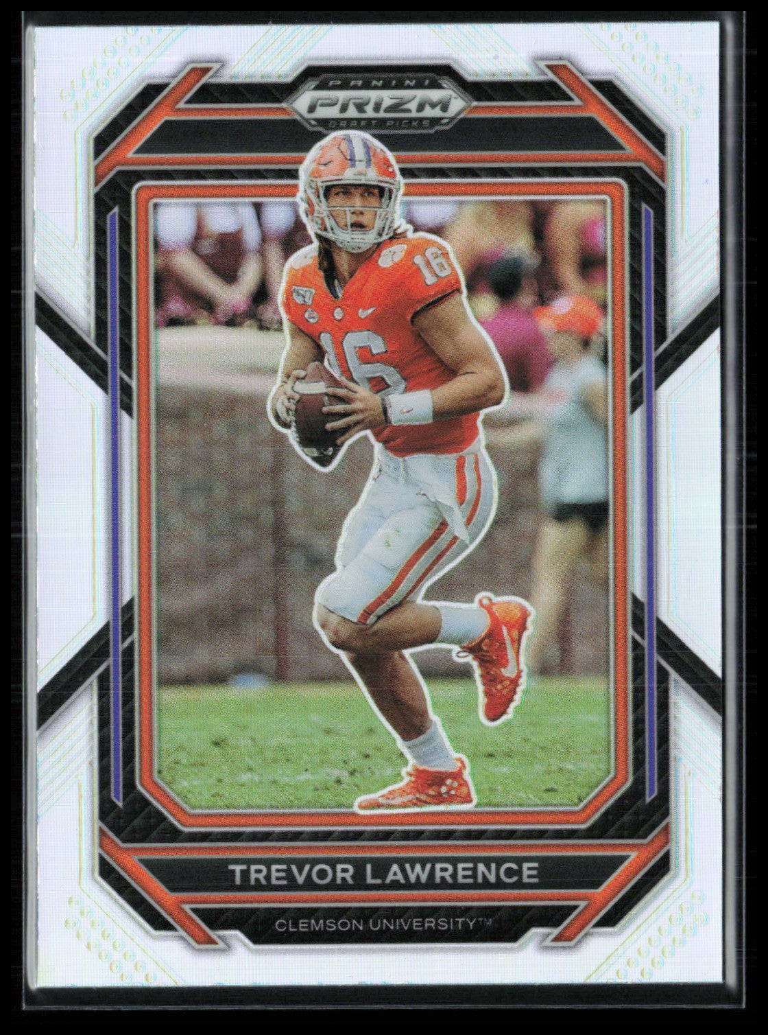 Trevor lawrence authentic Silver prizm