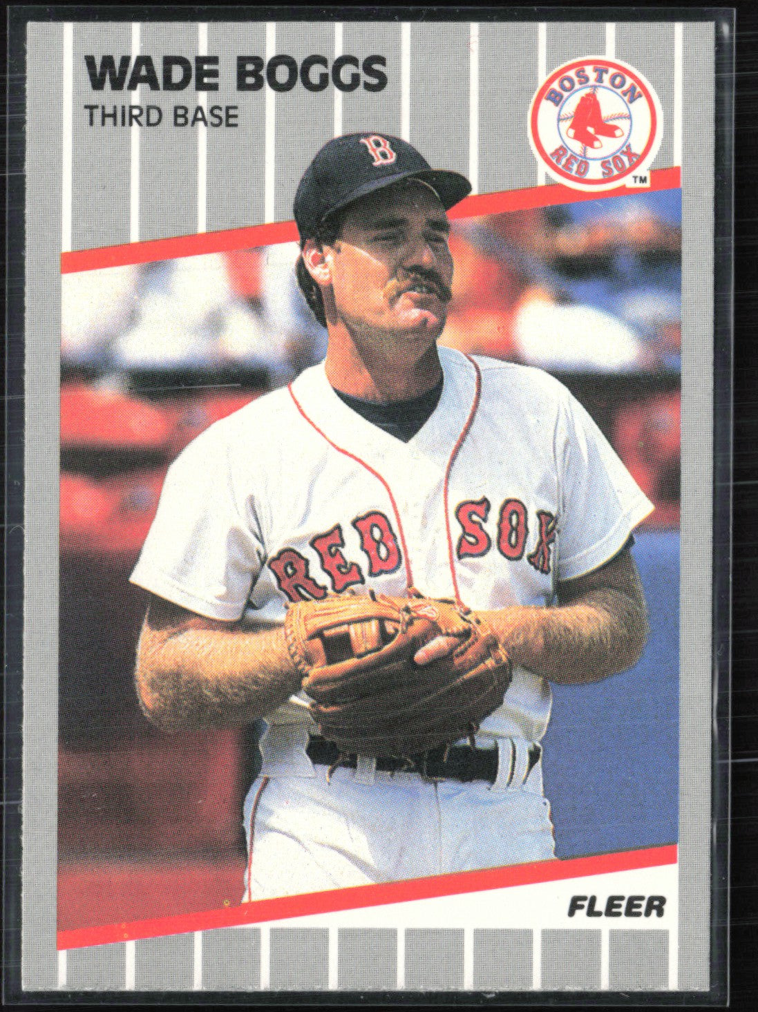 Wade Boggs 1989 Fleer