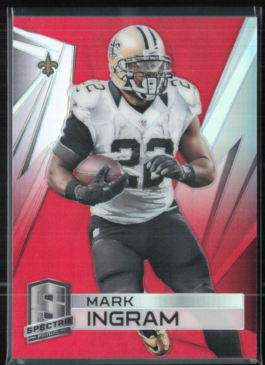 Mark Ingram Red /10 2014 Panini Spectra Prizms