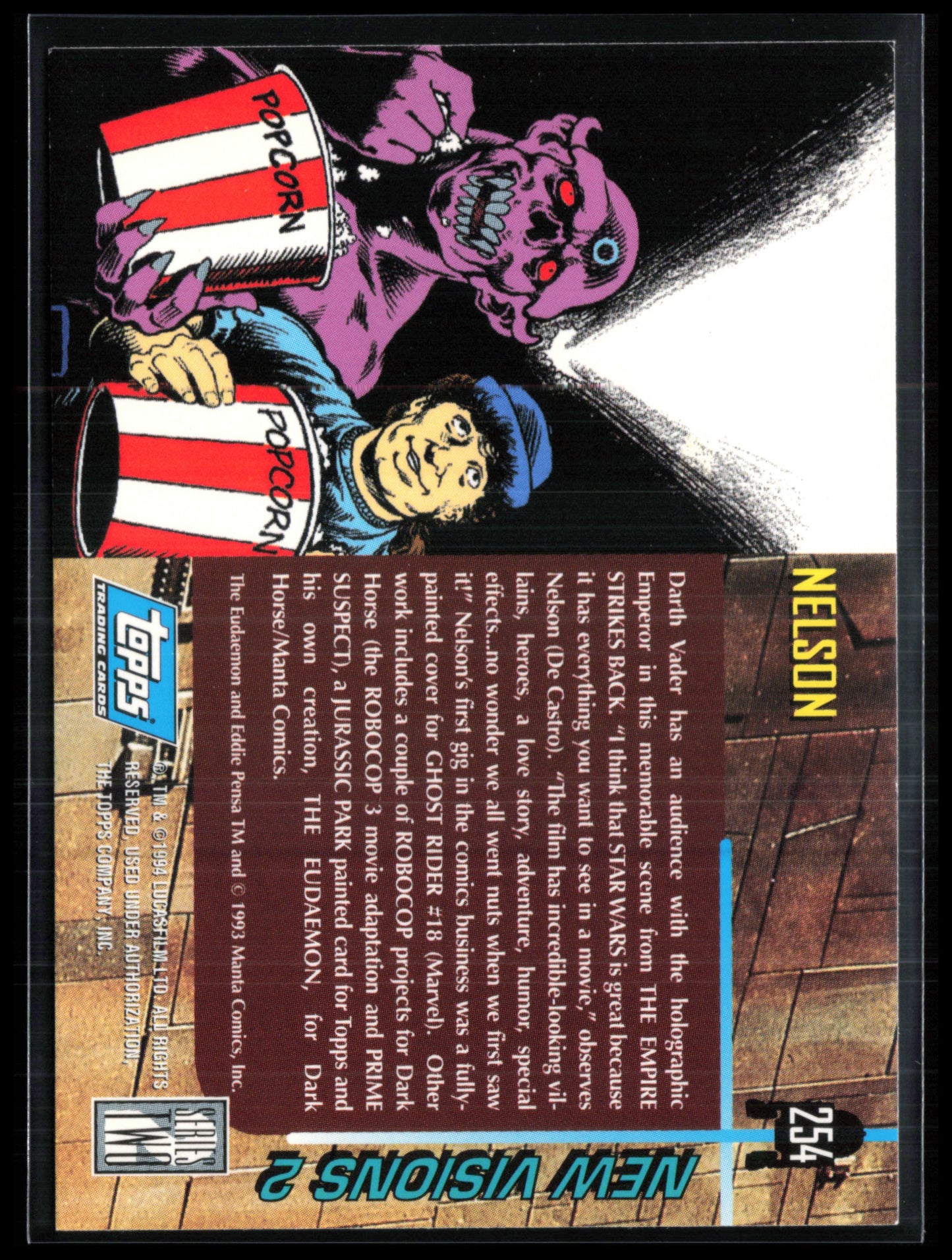 Darth Vader/The Emperor Nelson Illustrator 1994 Star Wars Galaxy