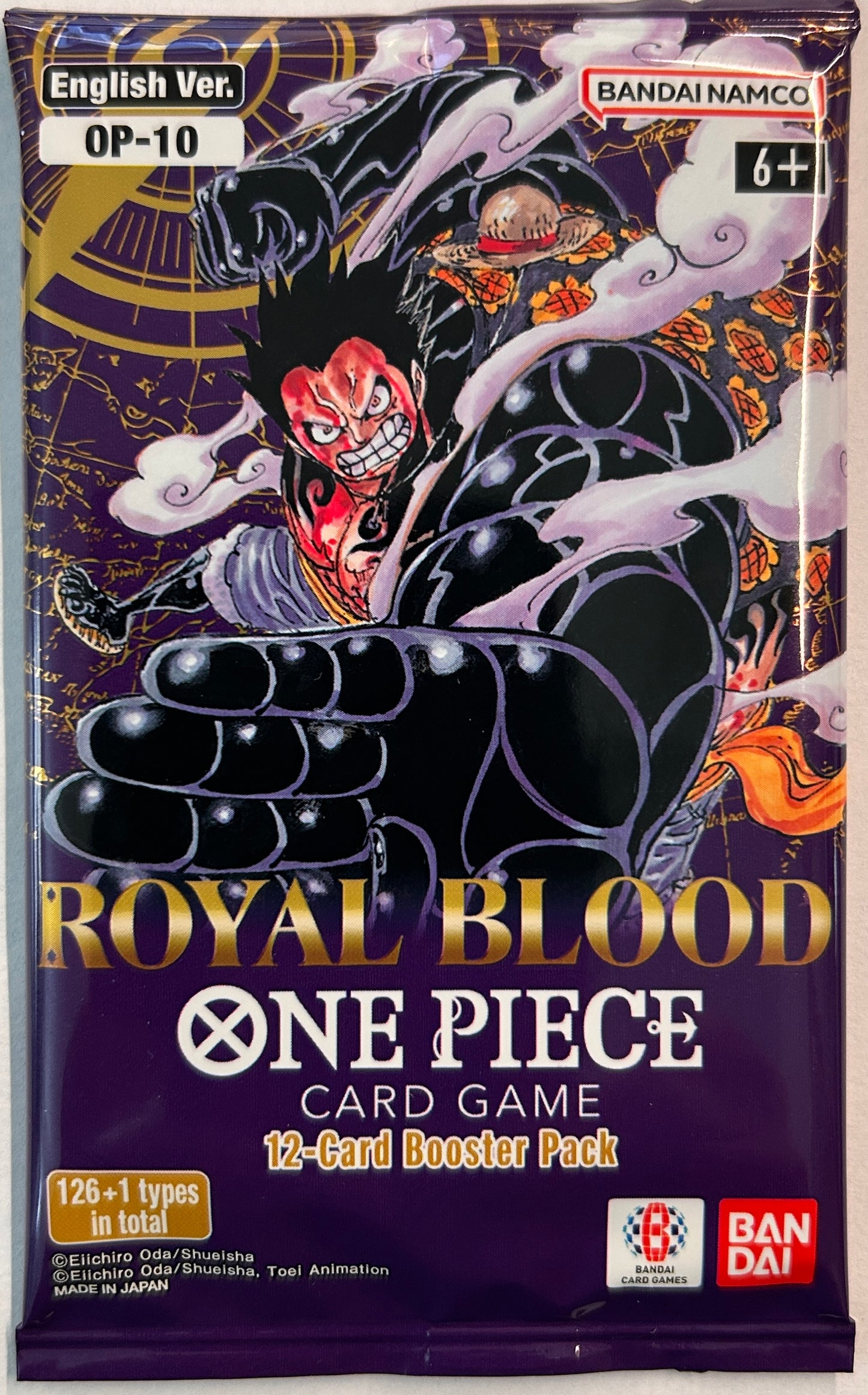 One Piece Royal Blood OP-10 English 12-Card Booster Pack