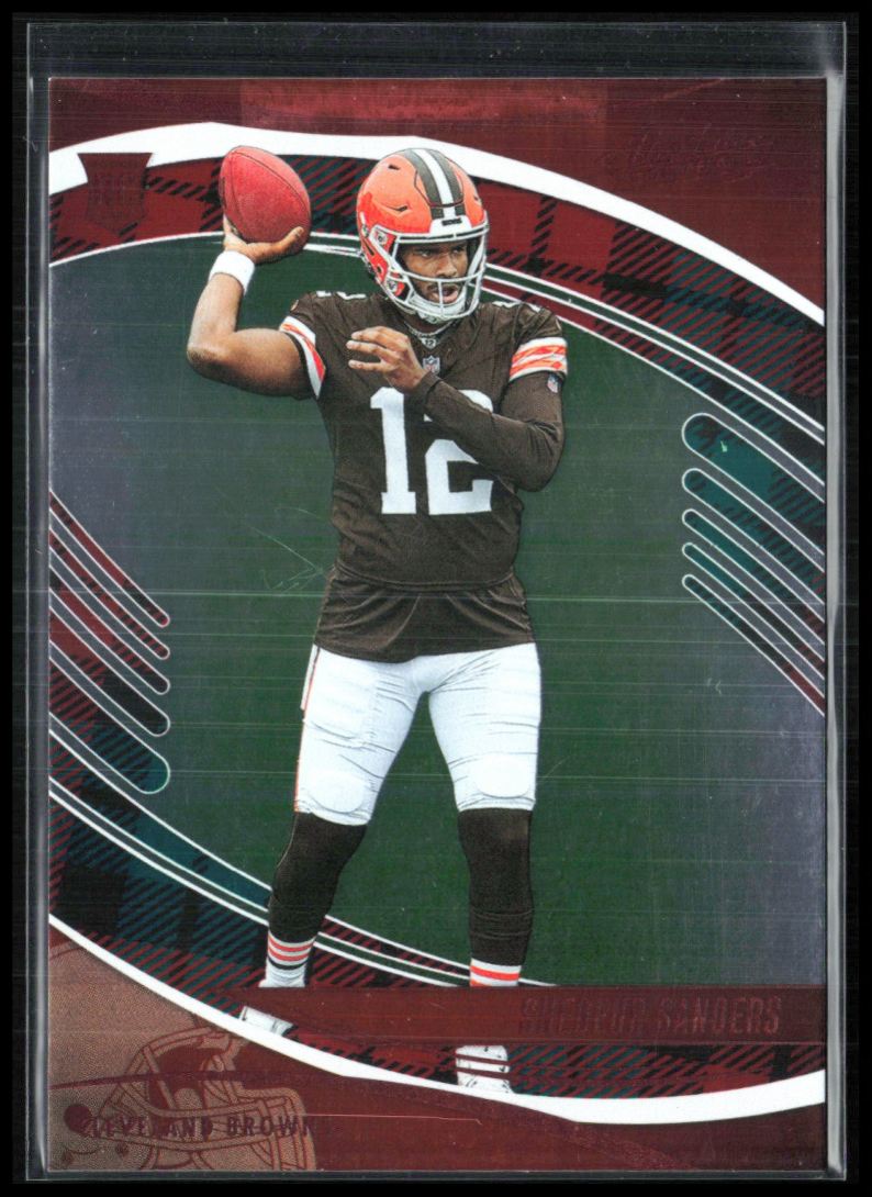 Shedeur Sanders RC Plaid