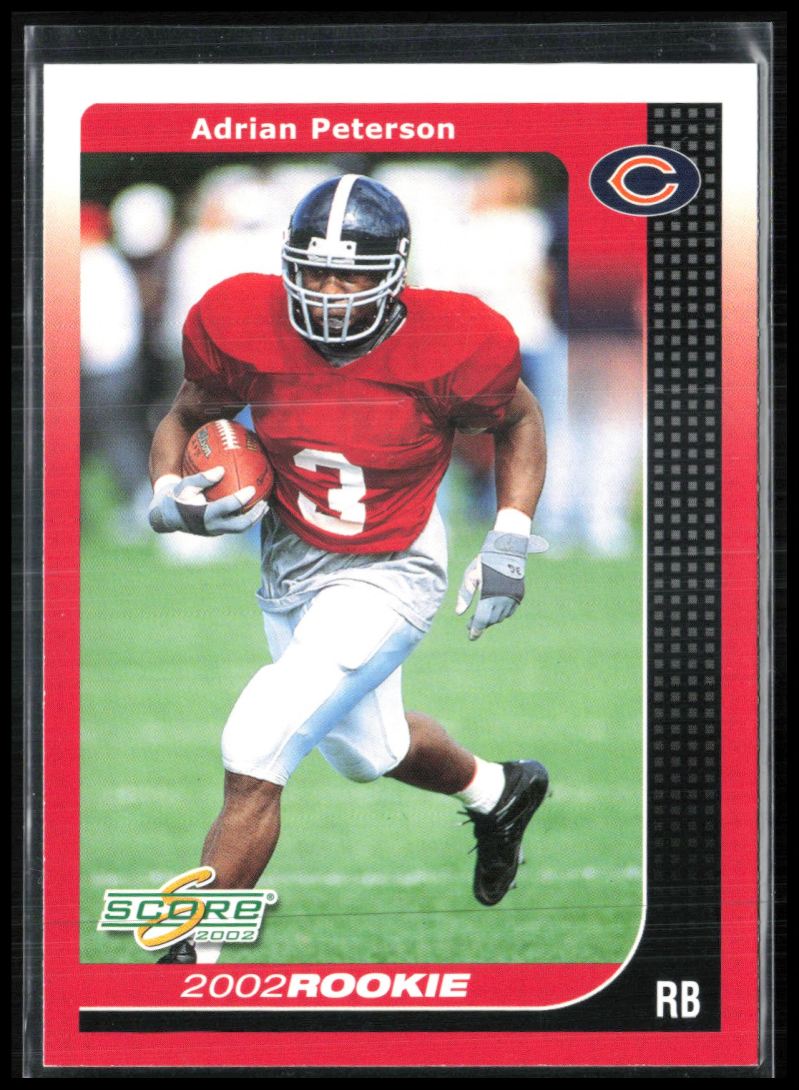 Adrian Peterson RC 2002 Score
