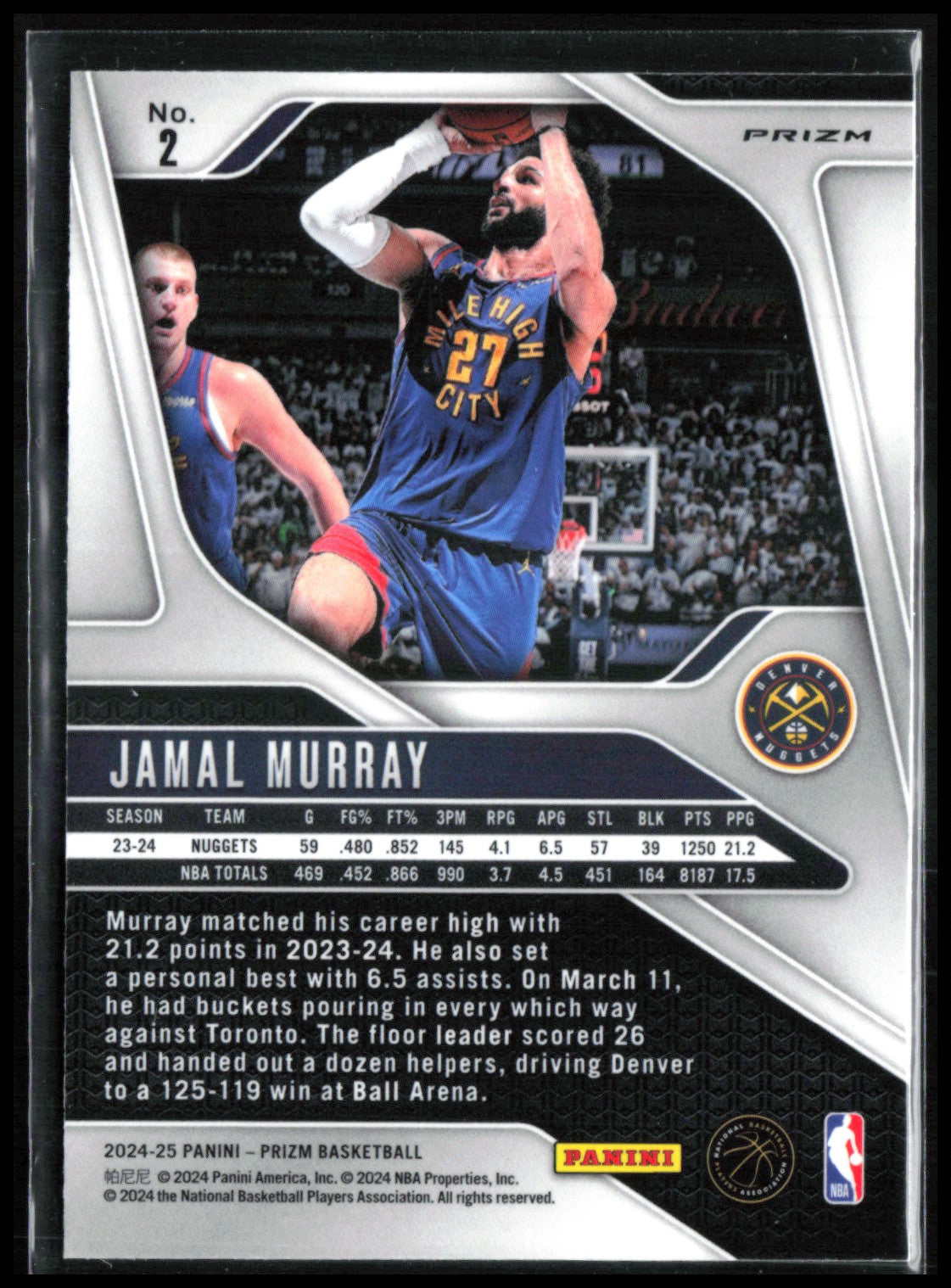 Jamal Murray Fast Break