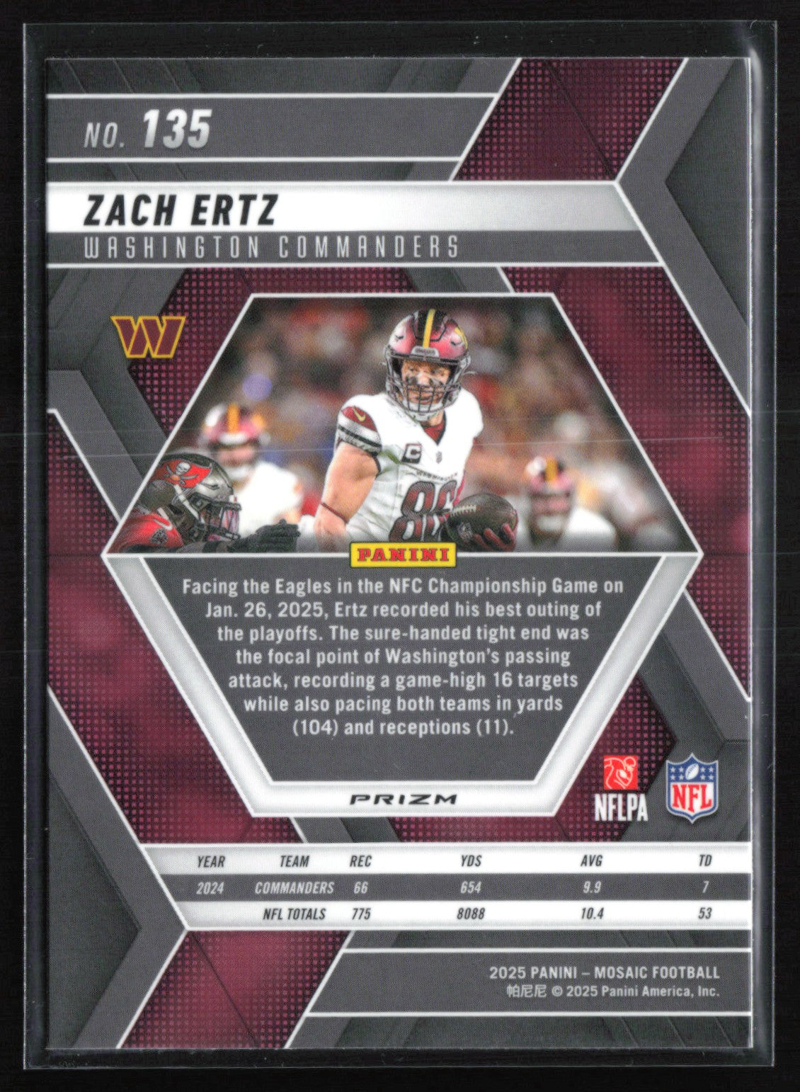 Zach Ertz Purple Scope