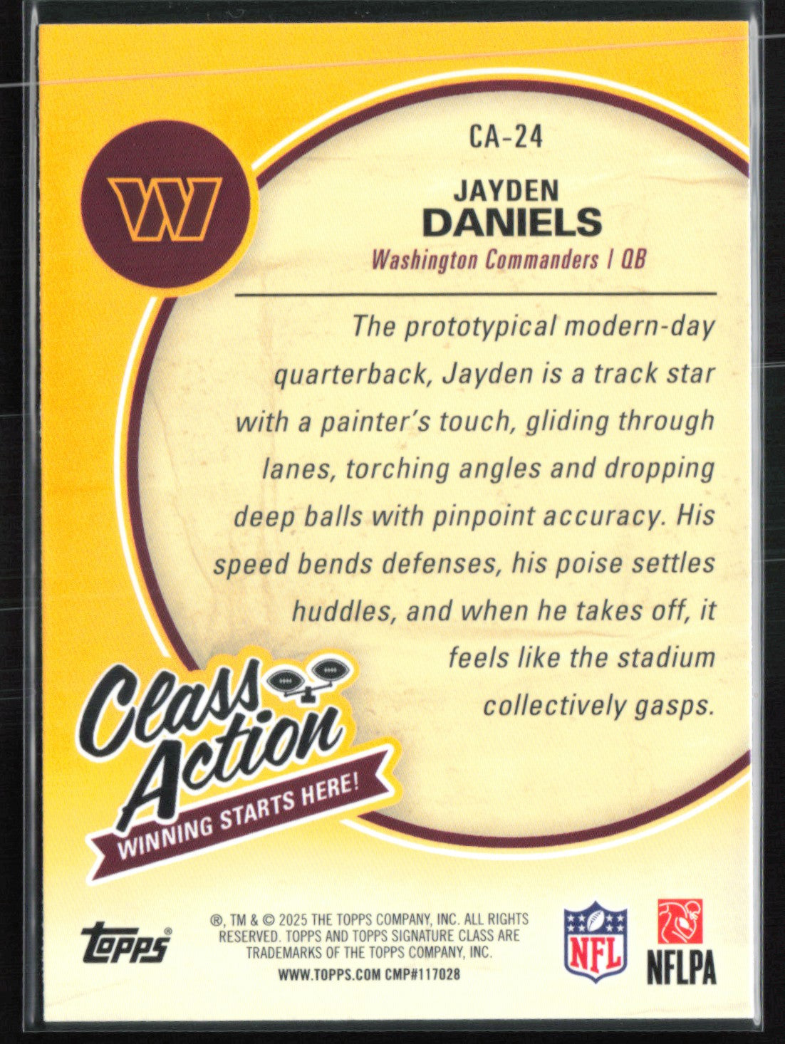Jayden Daniels Class Action