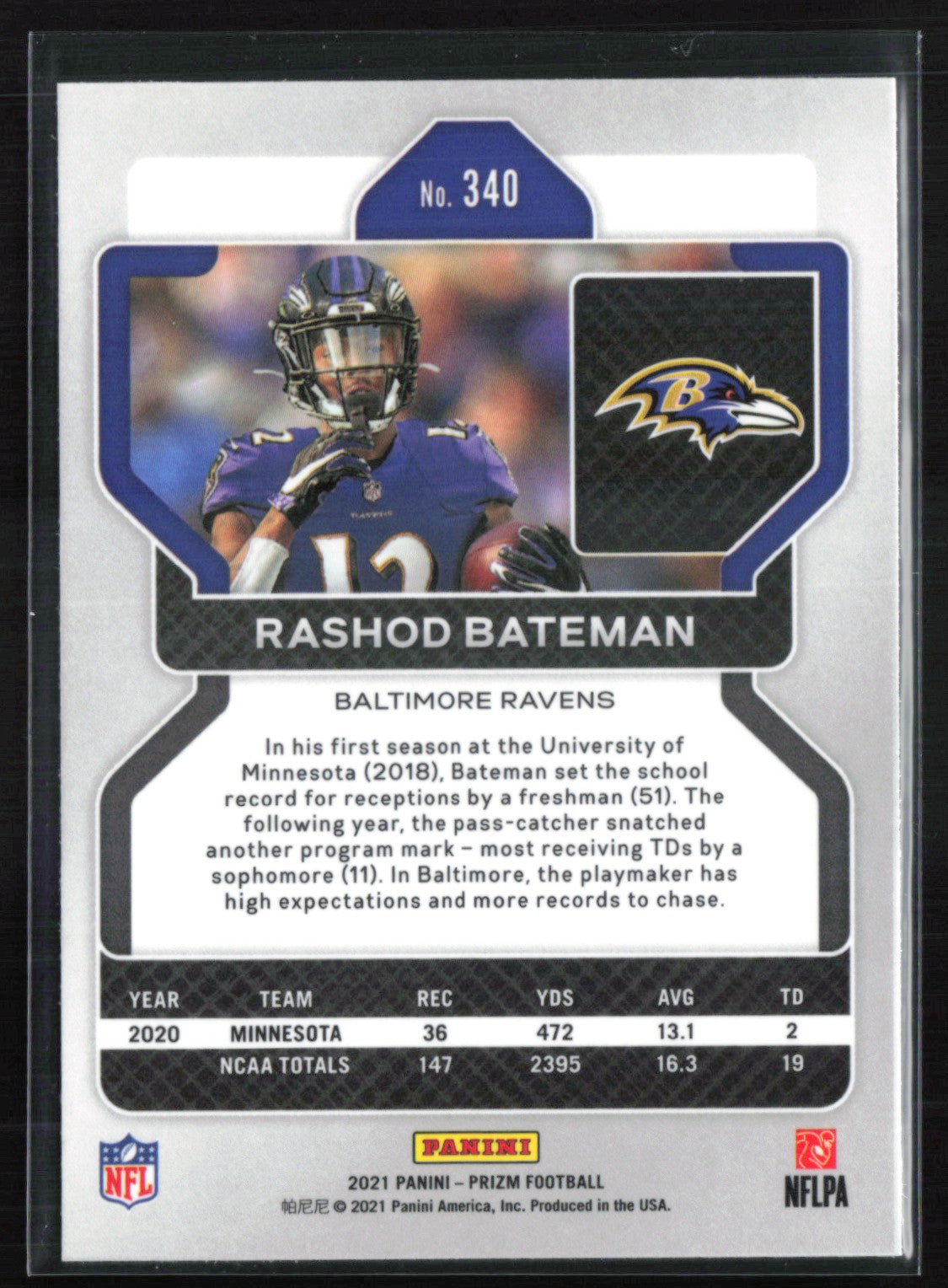 Rashod Bateman RC