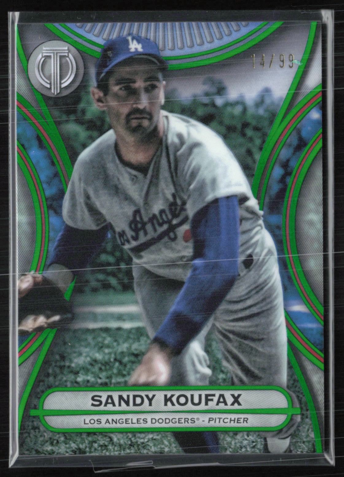 2025 Topps Tribute 41 Sandy Koufax /99 Green – Dollar Box