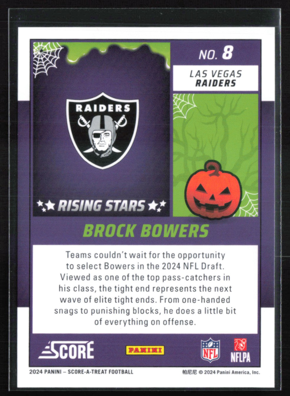 Brock Bowers Bats RC