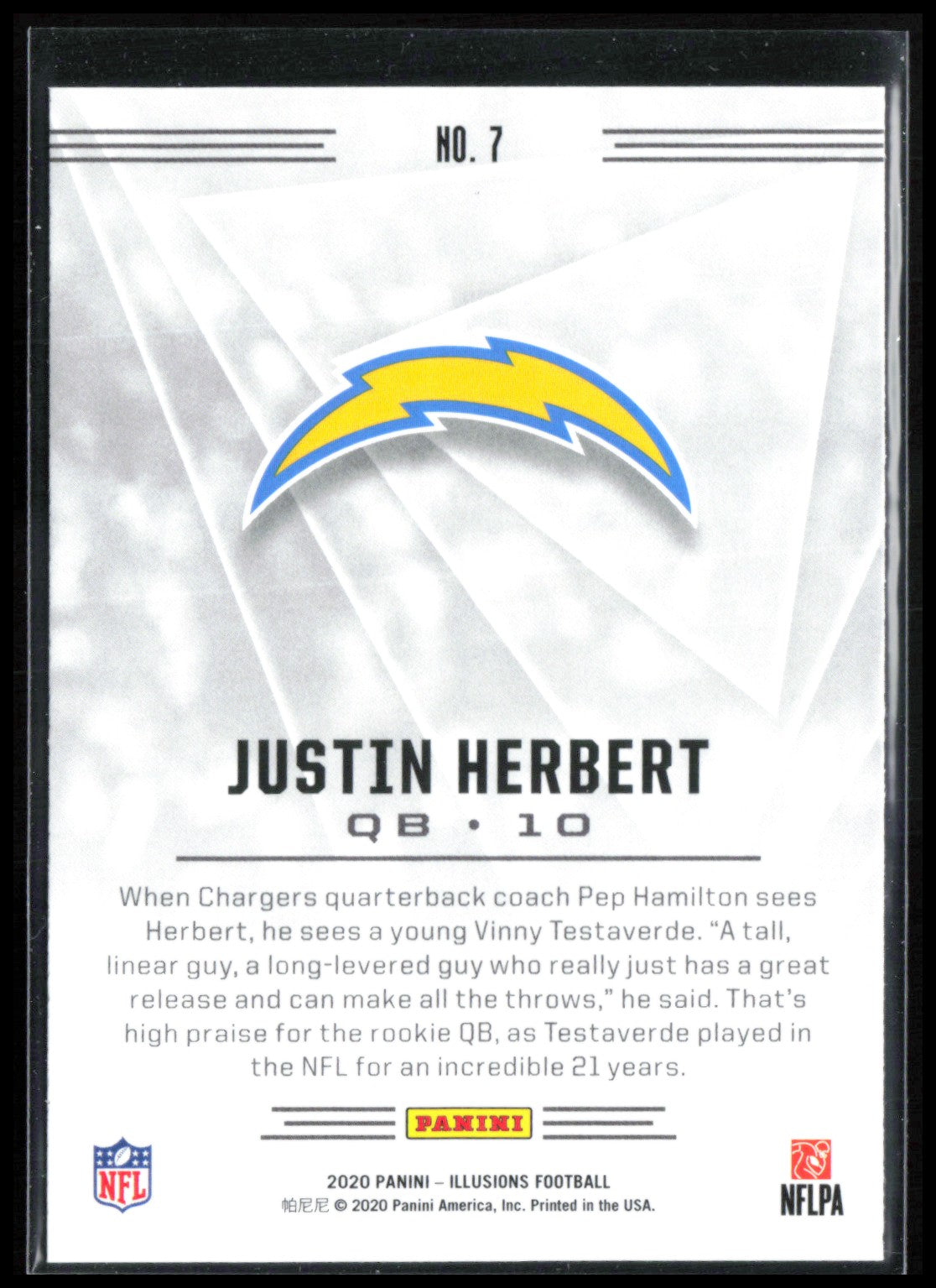 Justin Herbert RC Illusions