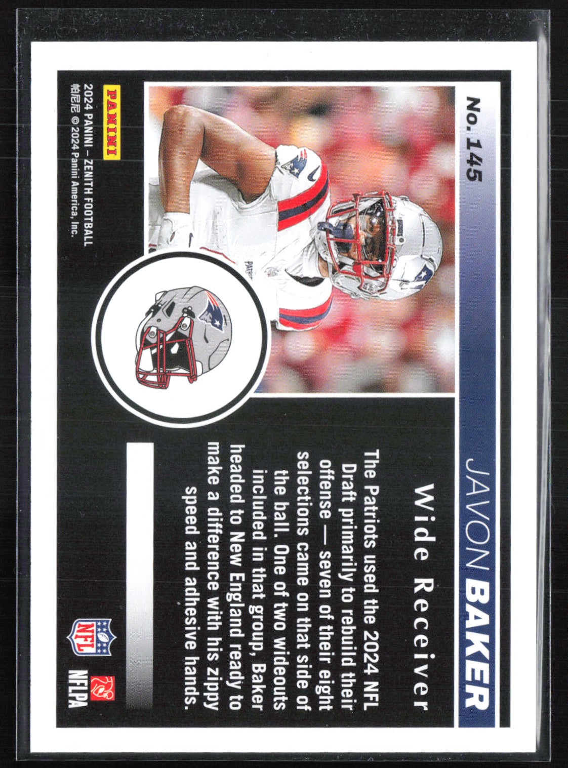 Javon Baker RC /100 1st Down
