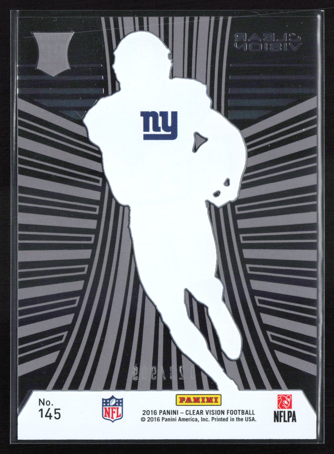Sterling Shepard RC /999 Clear Vision