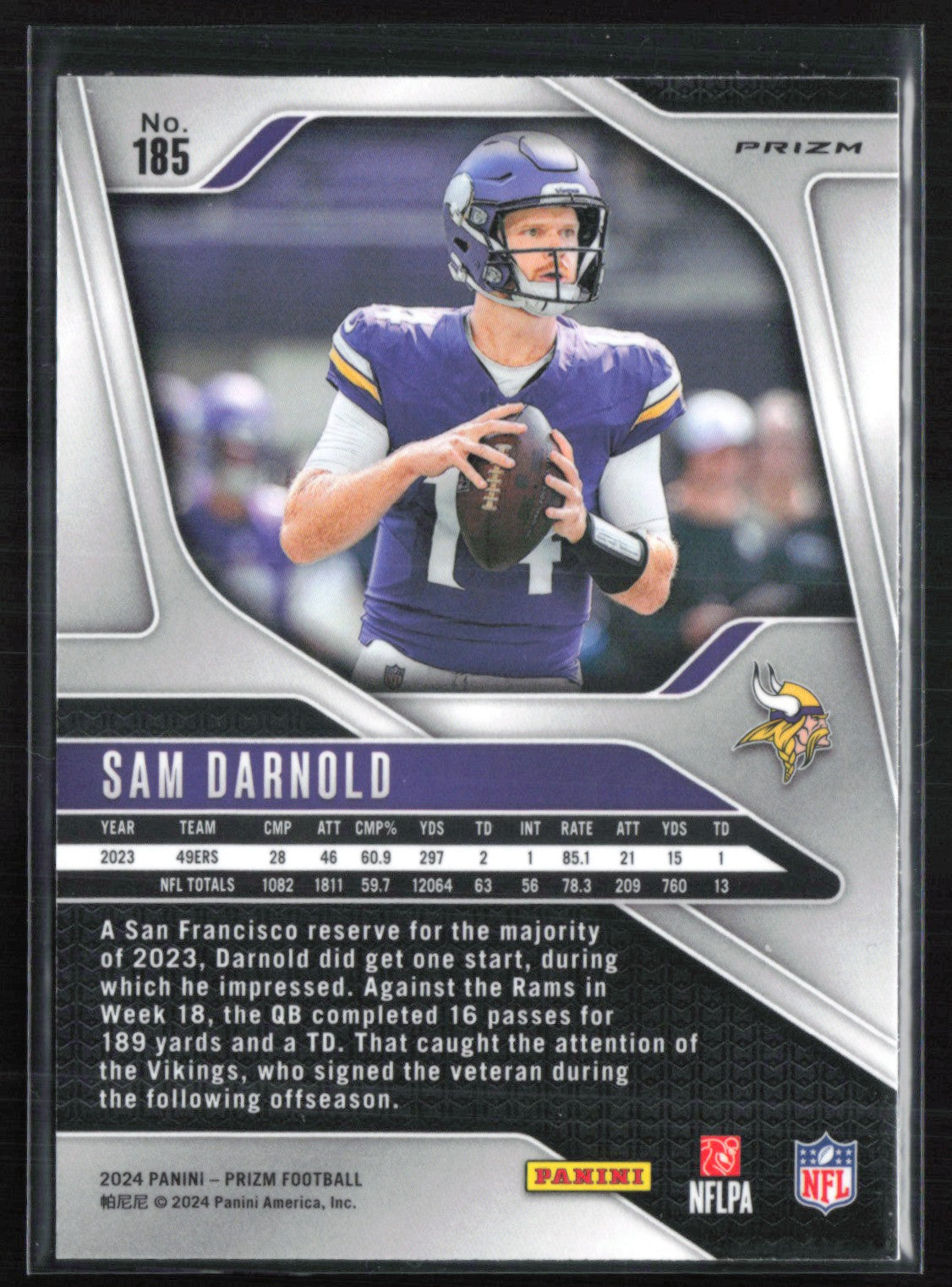 Sam Darnold Orange Laser