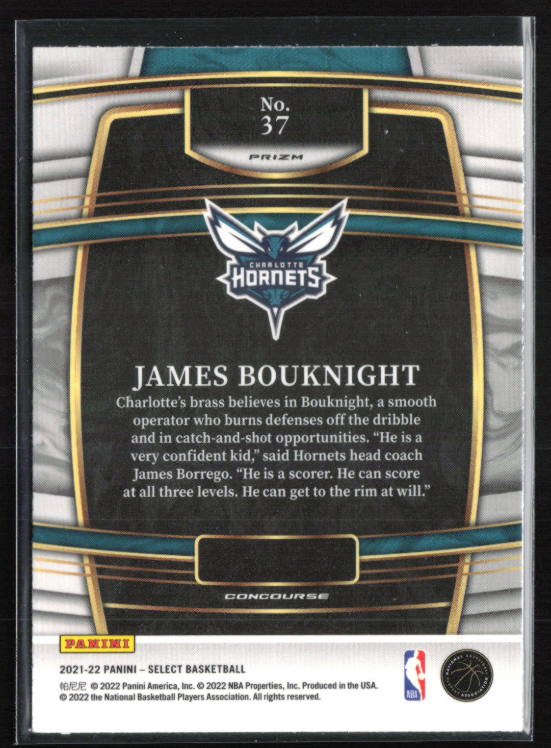 James Bouknight RC Silver