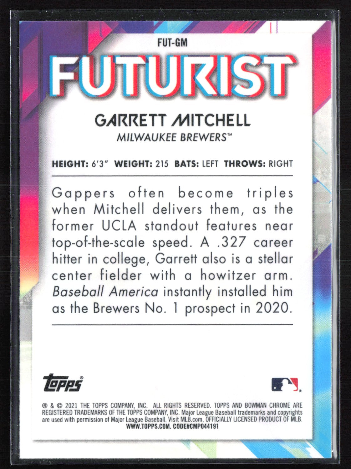 Garrett Mitchell Futurist
