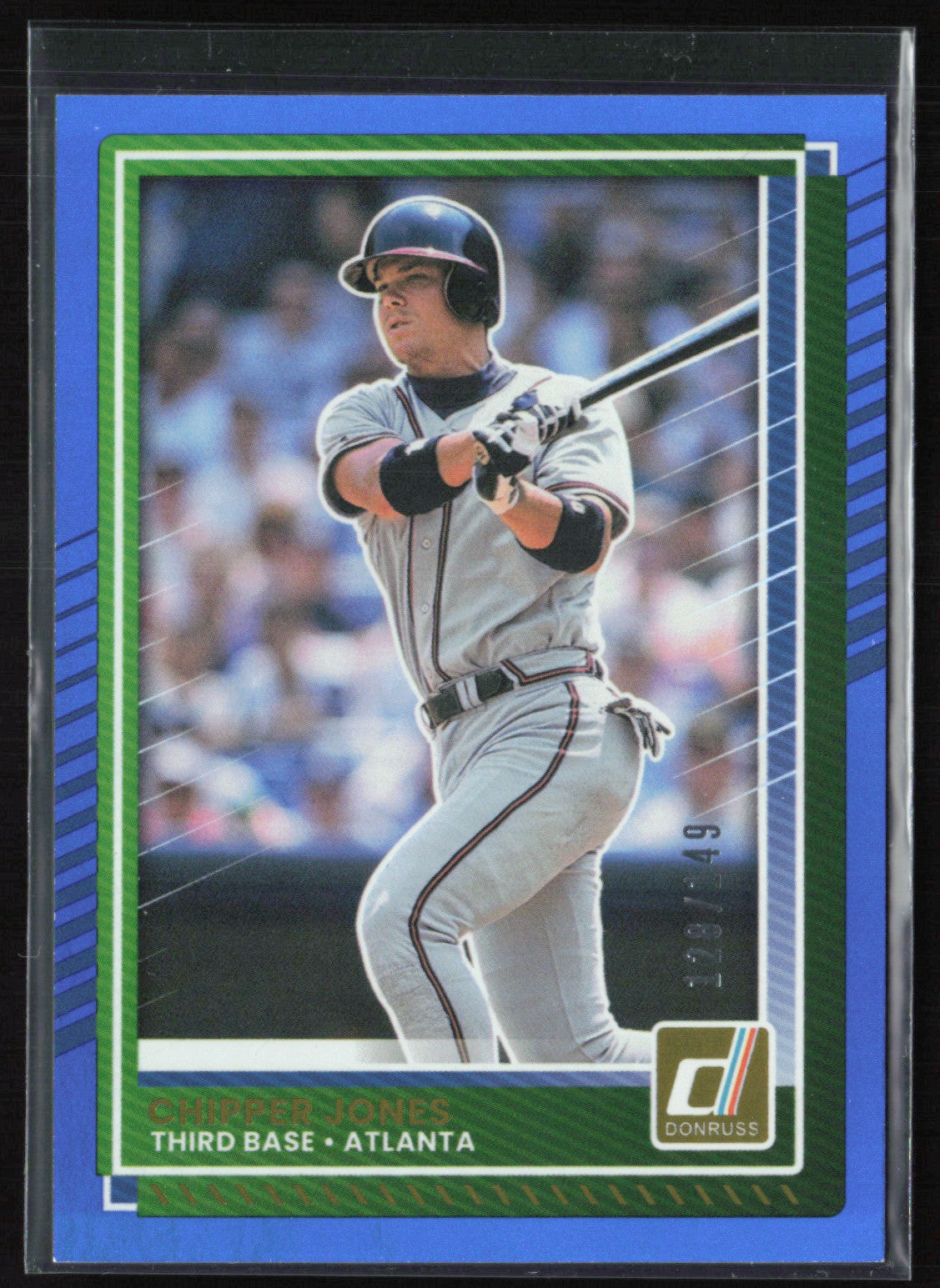 Chipper Jones Blue /249