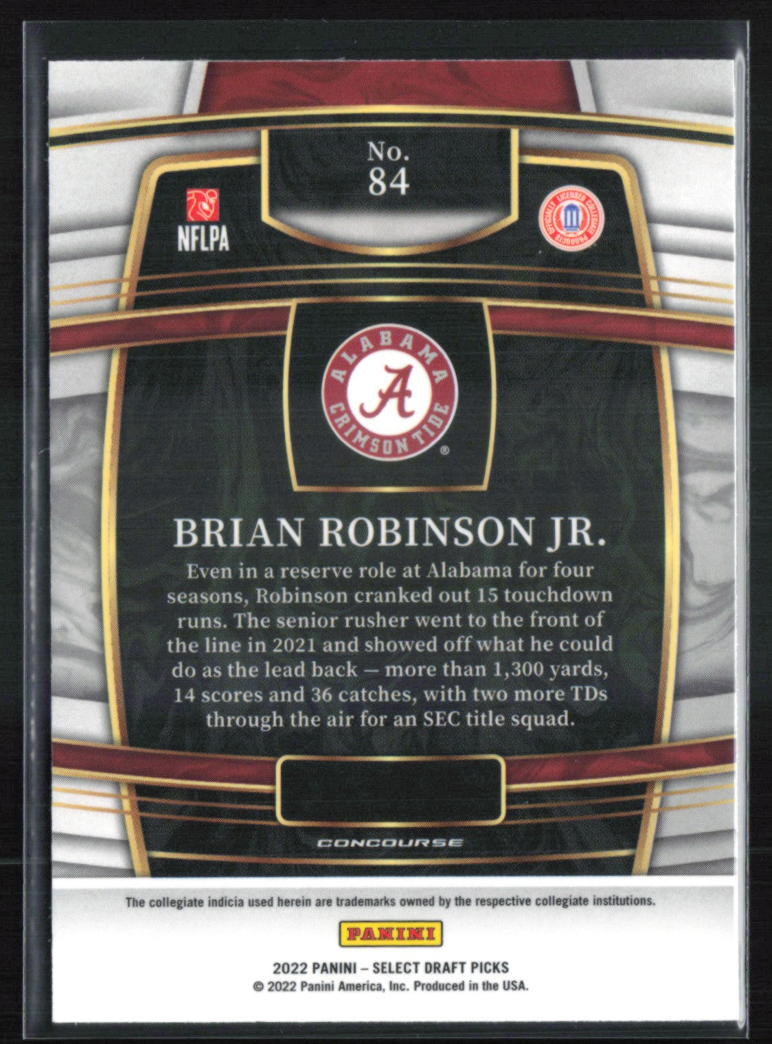 Brian Robinson Jr. RC