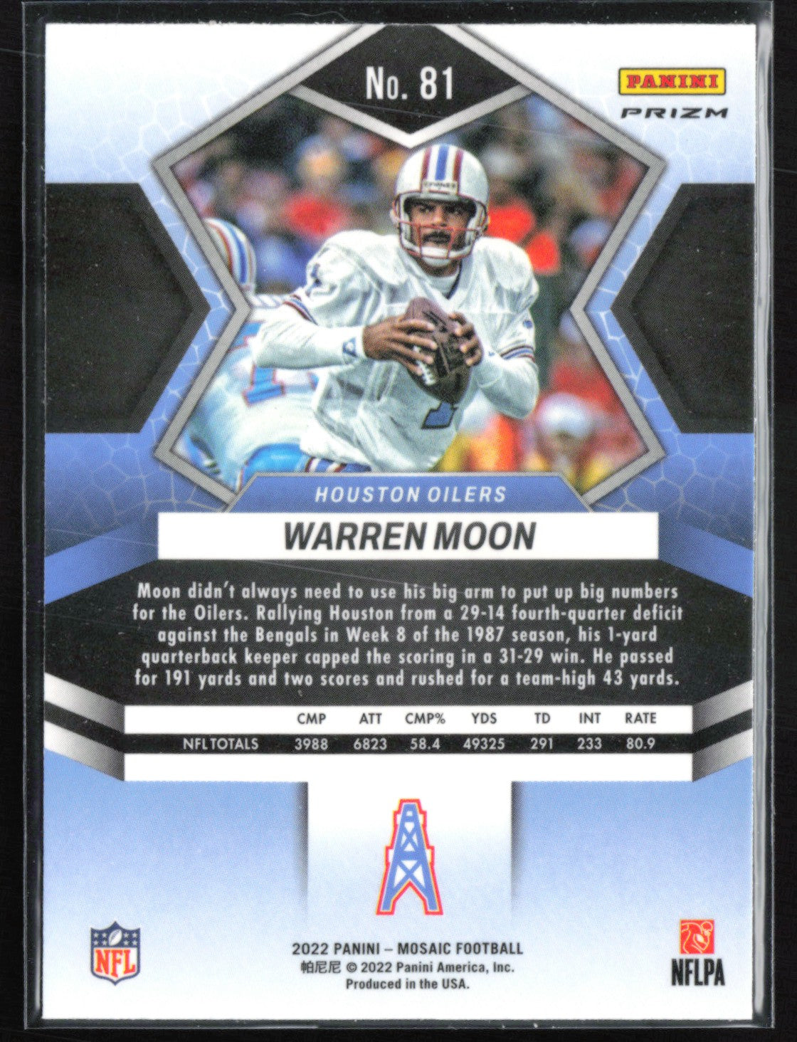 Warren Moon Green Mosaic