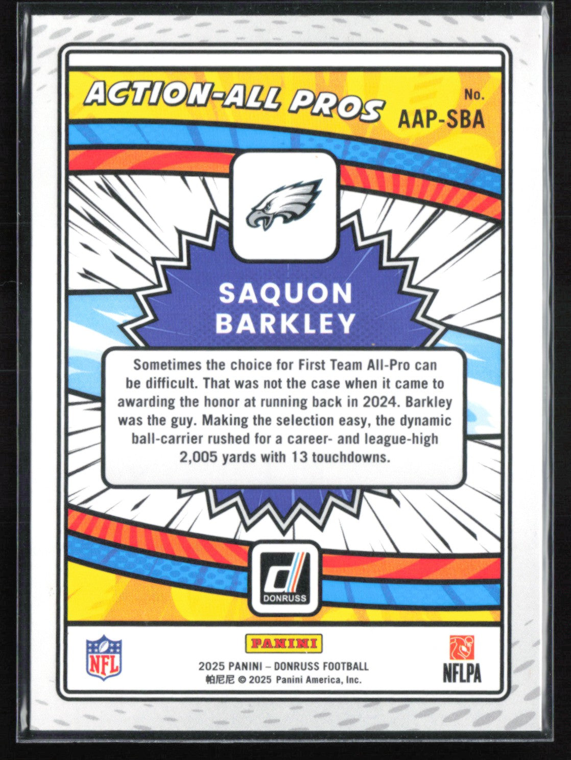 Saquon Barkley Action-All Pros