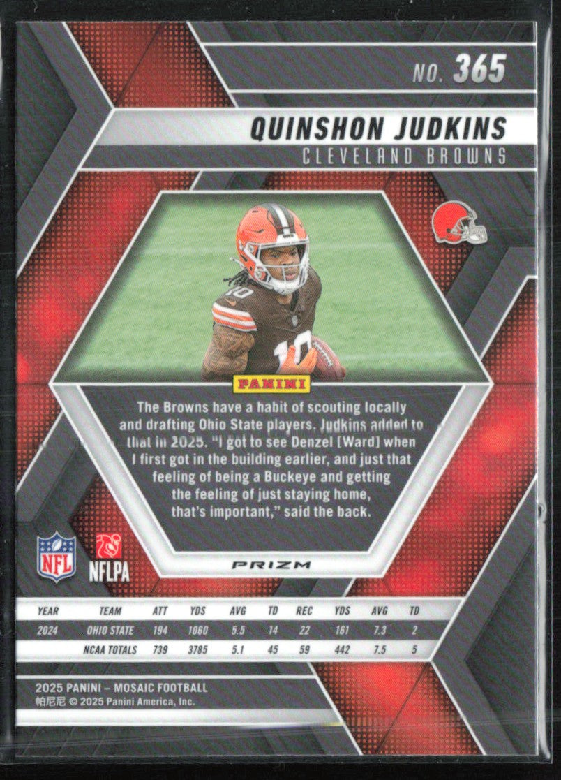 Quinshon Judkins RC Blue Scope