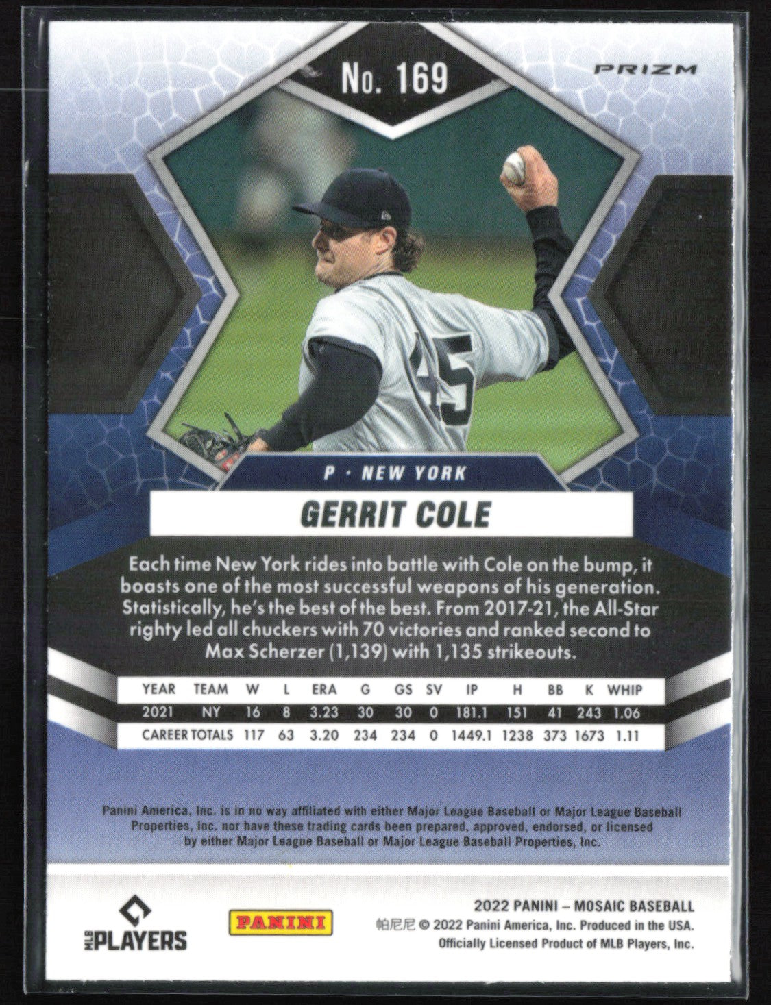 Gerrit Cole Orange