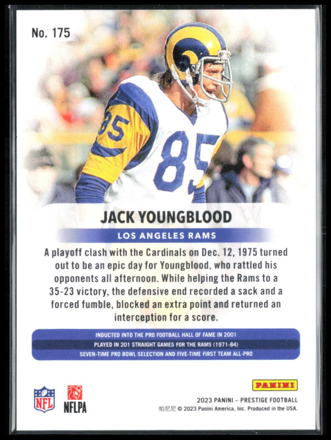 Jack Youngblood Red /399