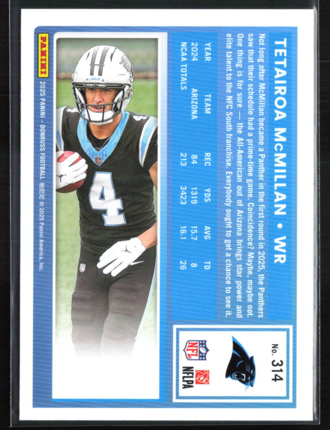 Tetairoa McMillan RC