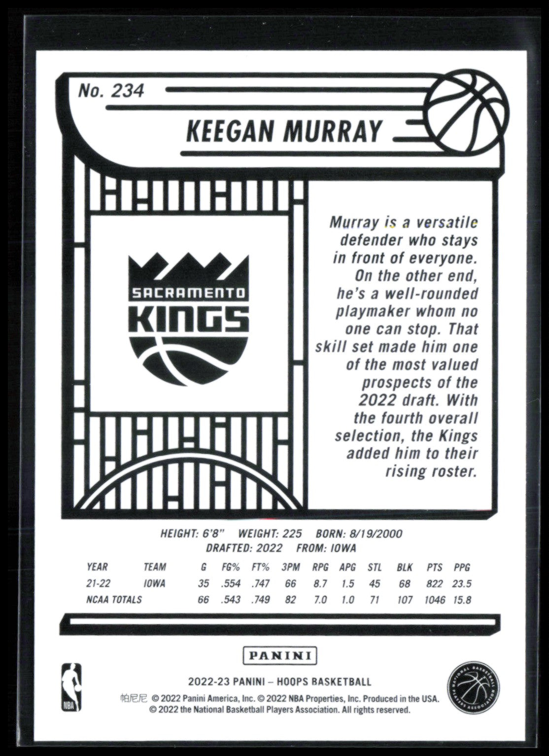 Keegan Murray RC