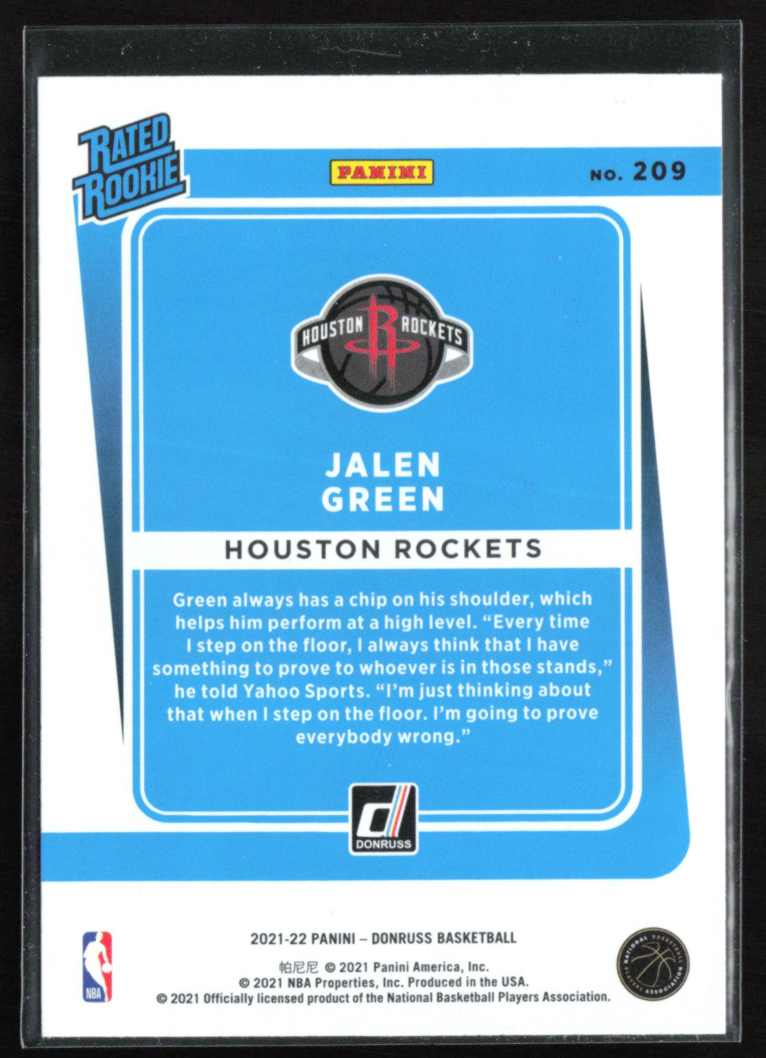 Jalen Green RC