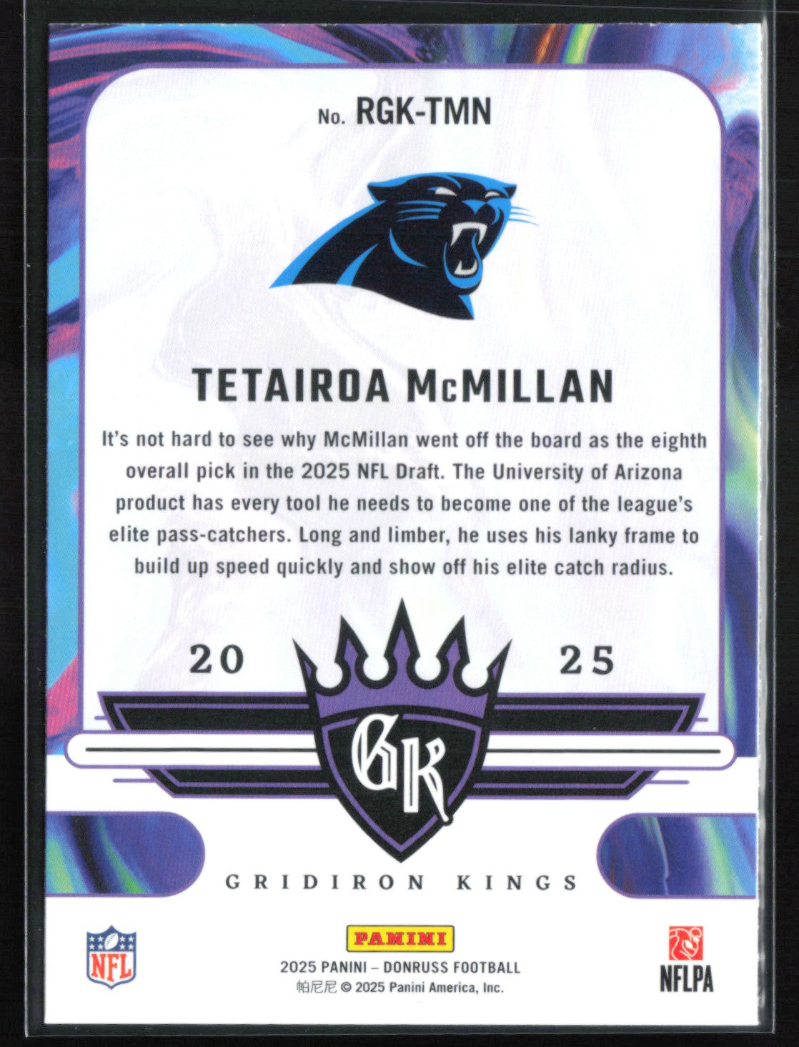 Tetairoa McMillan RC
